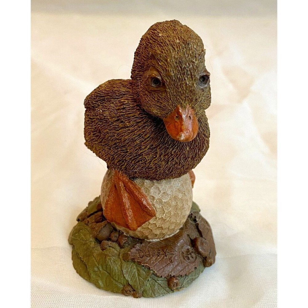 VTG Duffy Duckling‎ 1992 Tim Wolfe Cairn Figurine Item 9031 Ed. # 64 Golf Ball